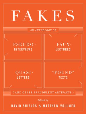 cover image of Fakes